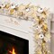 5.8ft Fall Garland with Lights Mantle Fireplace Autumn Garland